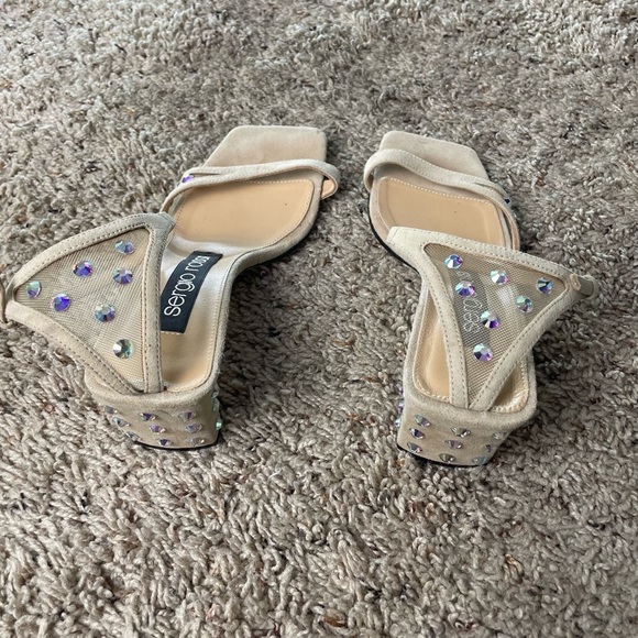 SERGIO ROSSI • Ankle Strap Heels Sandals Made‎ In Italy - Picture 3 of 10